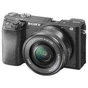 Sony Alpha A6100 Mirrorless Camera with 16-50mm Zoom Lens