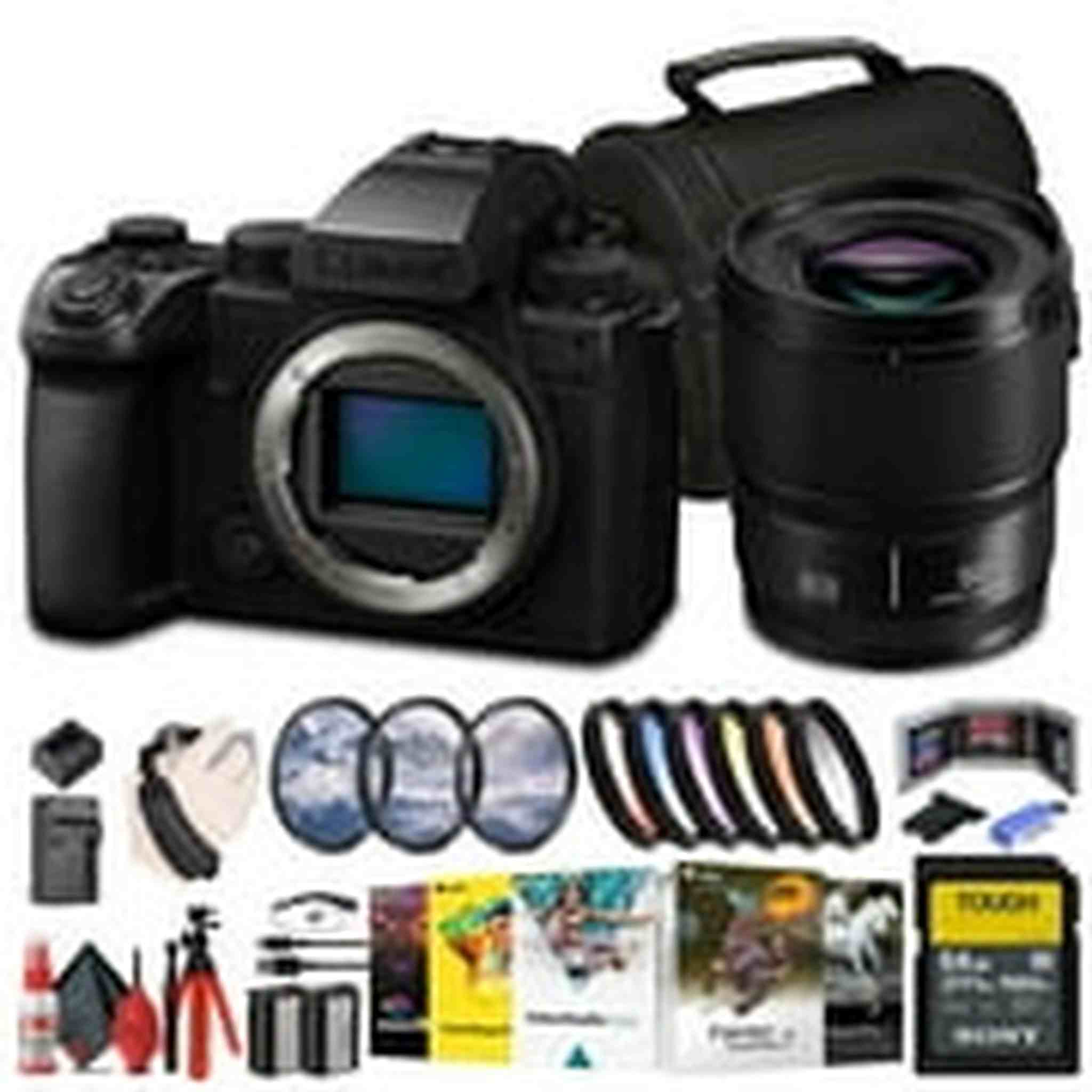 Panasonic Lumix S5 IIX Mirrorless Camera + Panasonic Lumix S 50mm Lens + 64GB Card + More Panasonic