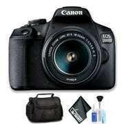 Canon EOS 2000D with EF-S 18-55mm IS II Lens (Intl Model) Standard Bundle