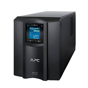 APC 1500VA Smart UPS with SmartConnect, SMC1500C Sinewave UPS Battery Backup, AVR, 120V, Line Interactive Uninterruptible Power Supply APC