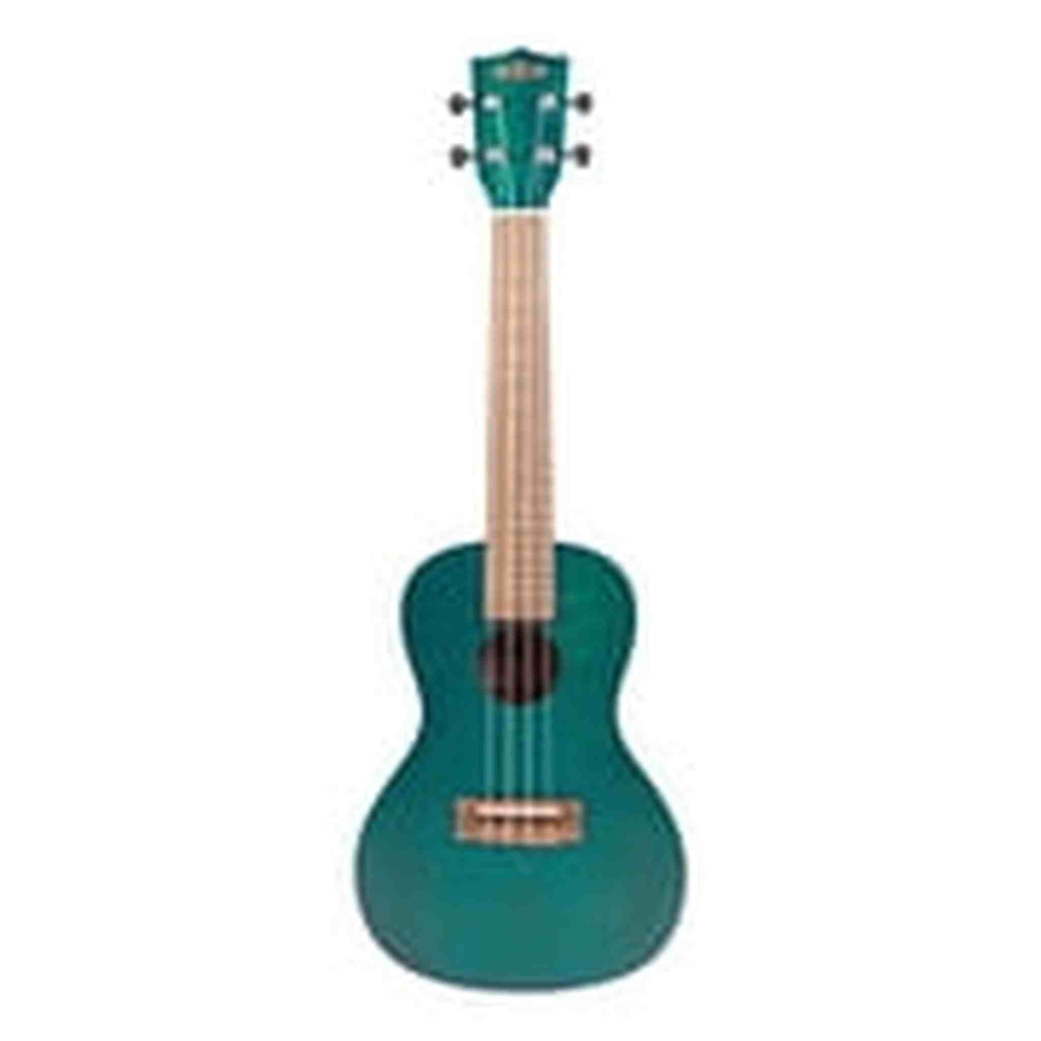Kala Brand Music Co. Blue Exotic Mahogany, 4-String Ukulele, Right-Handed, Concert KA-CEMB Kala