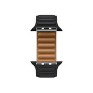 Apple Watch Band - Leather Link - 41mm - Midnight - Medium/Large Apple