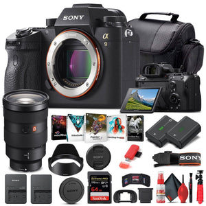Sony Alpha a9 Mirrorless Camera W/ Sony FE 24-70mm Lens - Basic Bundle Sony