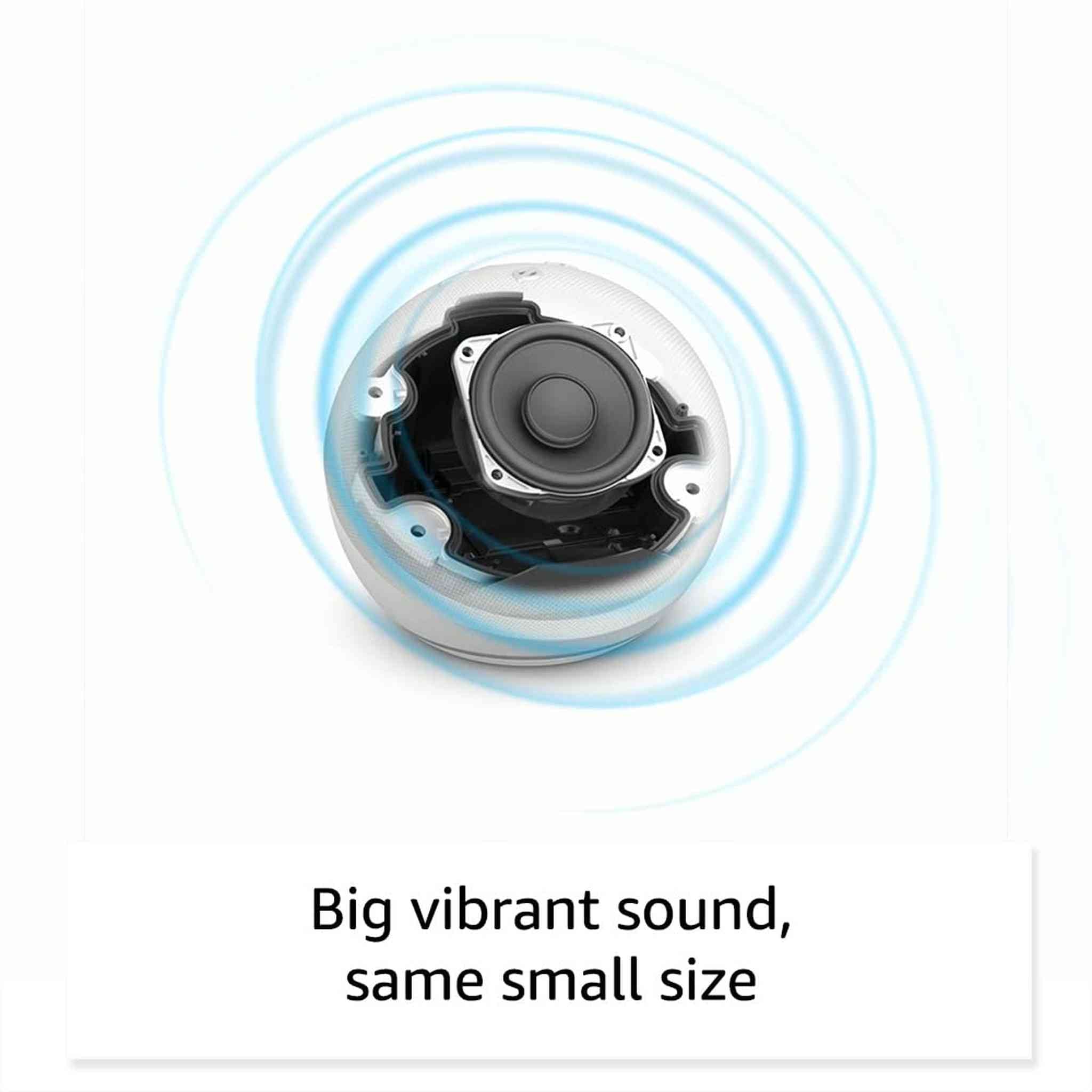 All-New Echo Dot 5th Gen, 2022 release | Smart speaker with Alexa | Glacier White