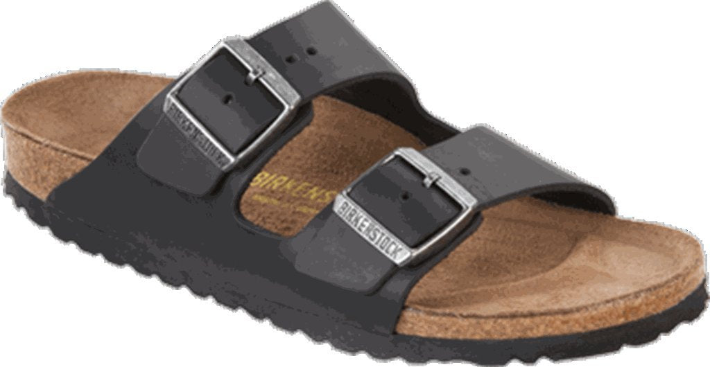 Birkenstock Women's Arizona Birko-Flo Black Sandals - 6-6.5 2A N US Women