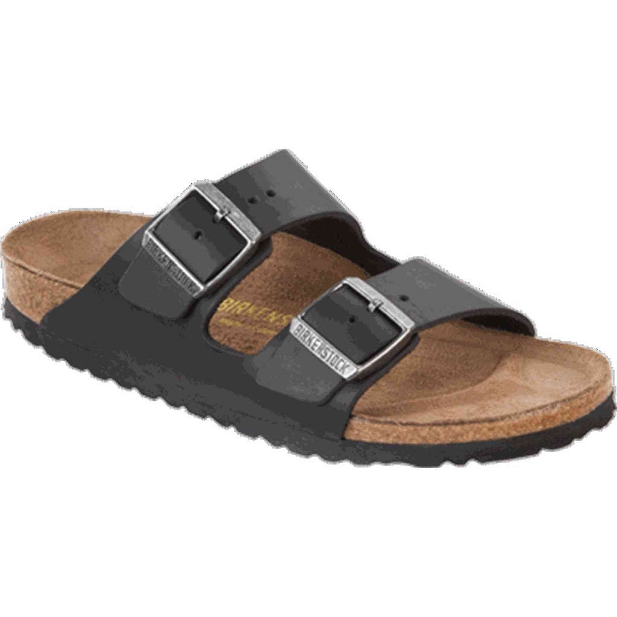 Birkenstock Women's Arizona Birko-Flo Black Sandals - 6-6.5 2A N US Women Birkenstock