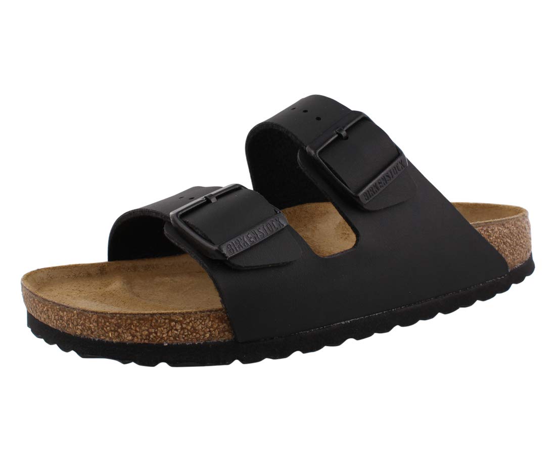 Birkenstock Womens Arizona Black Birko-Flor Sandals 40 EU