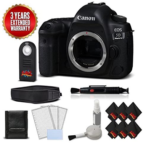 Canon EOS 5D Mark IV DSLR Camera International Version (Body Only) + Professional Cleaning Kit