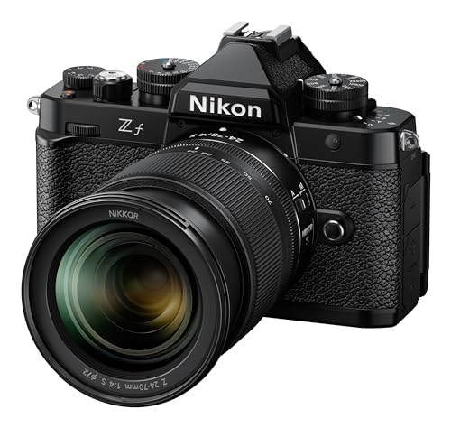 Nikon Z f with Zoom Lens | Full-Frame Mirrorless Stills/Video Camera with 24-70mm f/4 Lens (International Version)