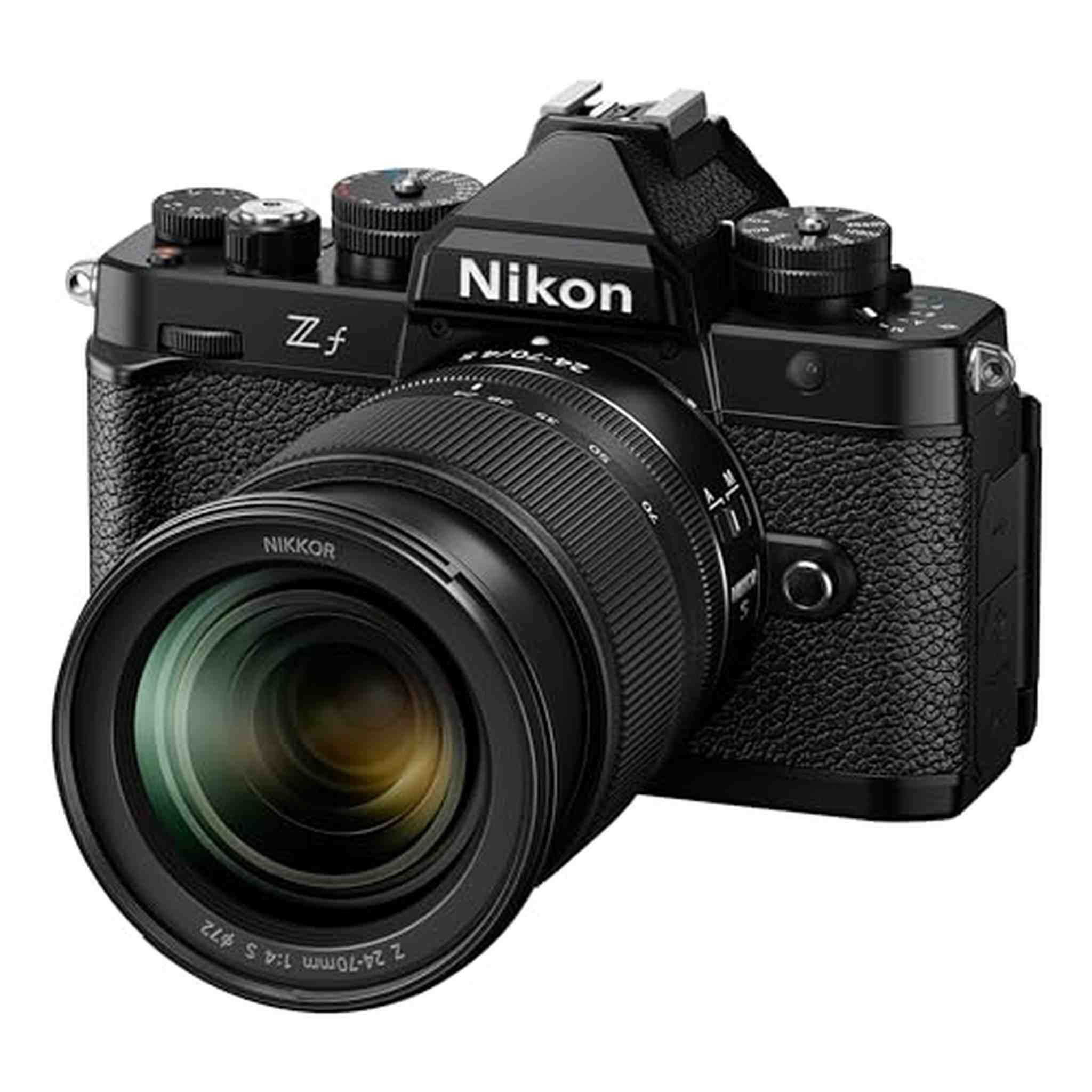 Nikon Z f with Zoom Lens | Full-Frame Mirrorless Stills/Video Camera with 24-70mm f/4 Lens International Version