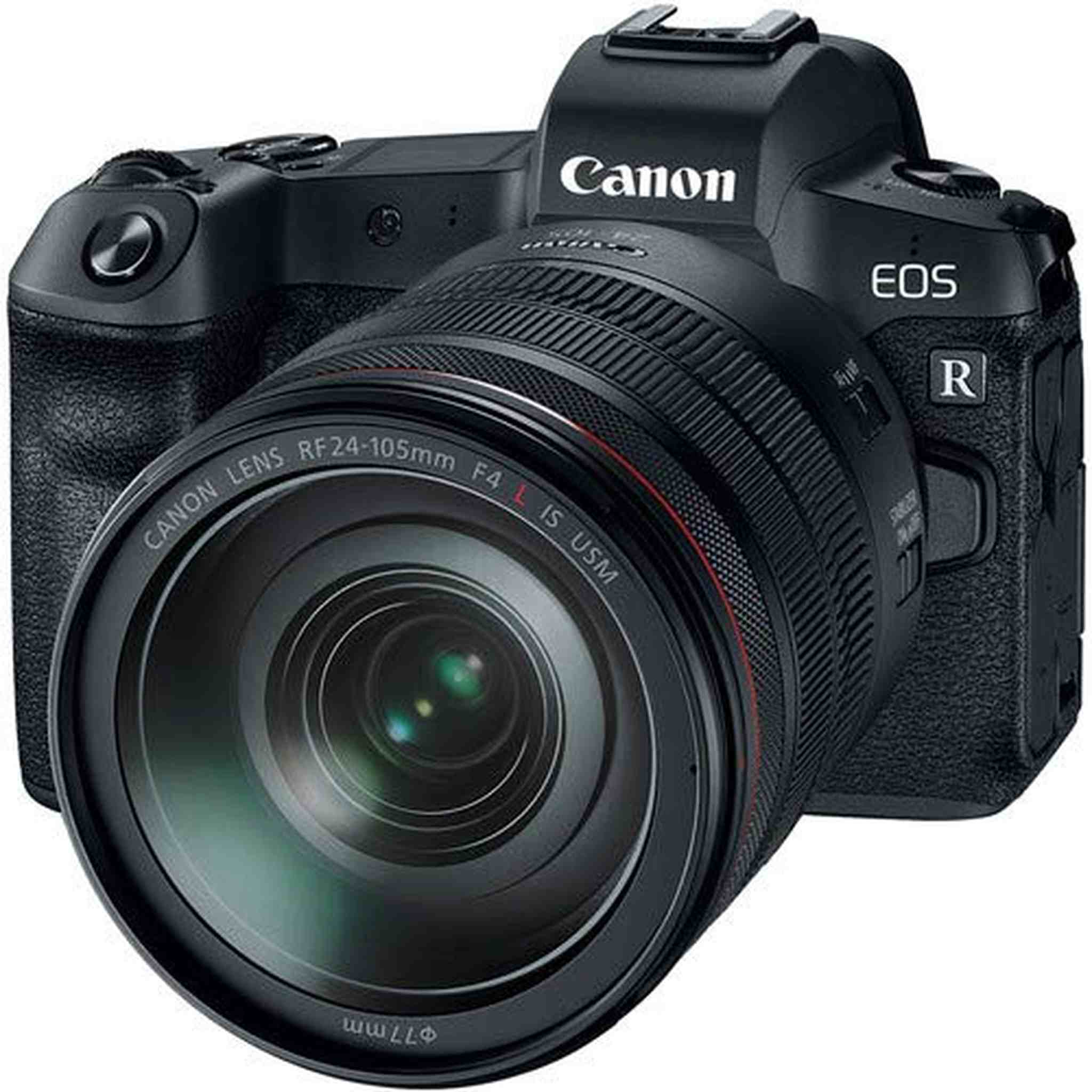 Canon EOS R Mirrorless Digital Camera with 24-105mm Lens and Mount Adapter EF-EOS R Kit International Model Advanced Bundle Canon