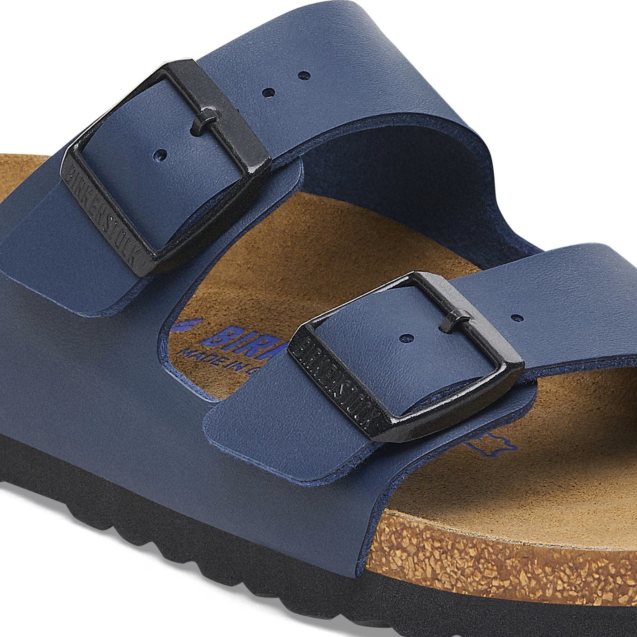 BIRKENSTOCK Arizona Soft Footbed Navy Birko-Flor 45 US Men's 12-12.5 Regular Birkenstock