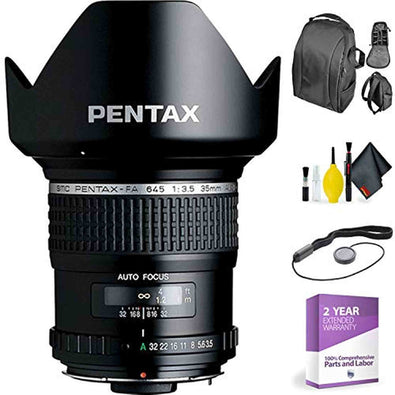 PENTAX SMC FA 645 35mmf/3.5 AL IF Lens + Deluxe Lens Cleaning Kit Bundle