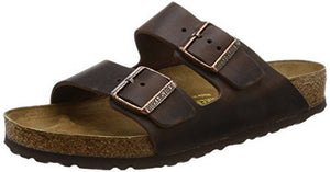 Birkenstock Mens Arizona, Habana Leather, 45