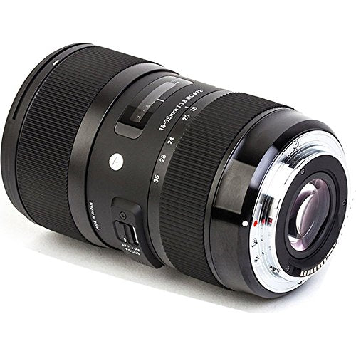 Sigma AF 18-35mm f/1.8 DC HSM Lens for Canon Includes Sandisk 64GB Extreme SD Memory UHS-I Card w/ 90/60MB/s Read/Write Bundle