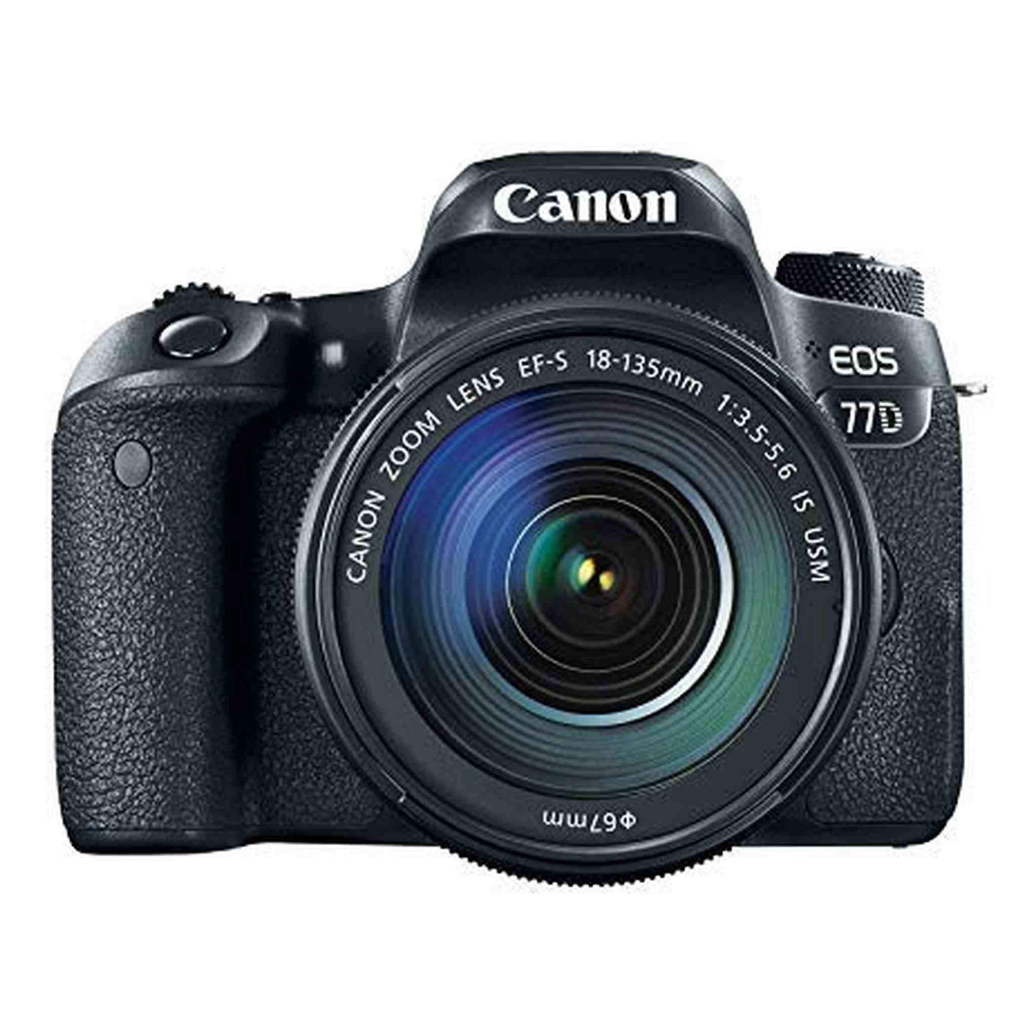 Canon EOS 77D EF-S 18-135 IS USM Kit Renewed - Reconditioned Canon