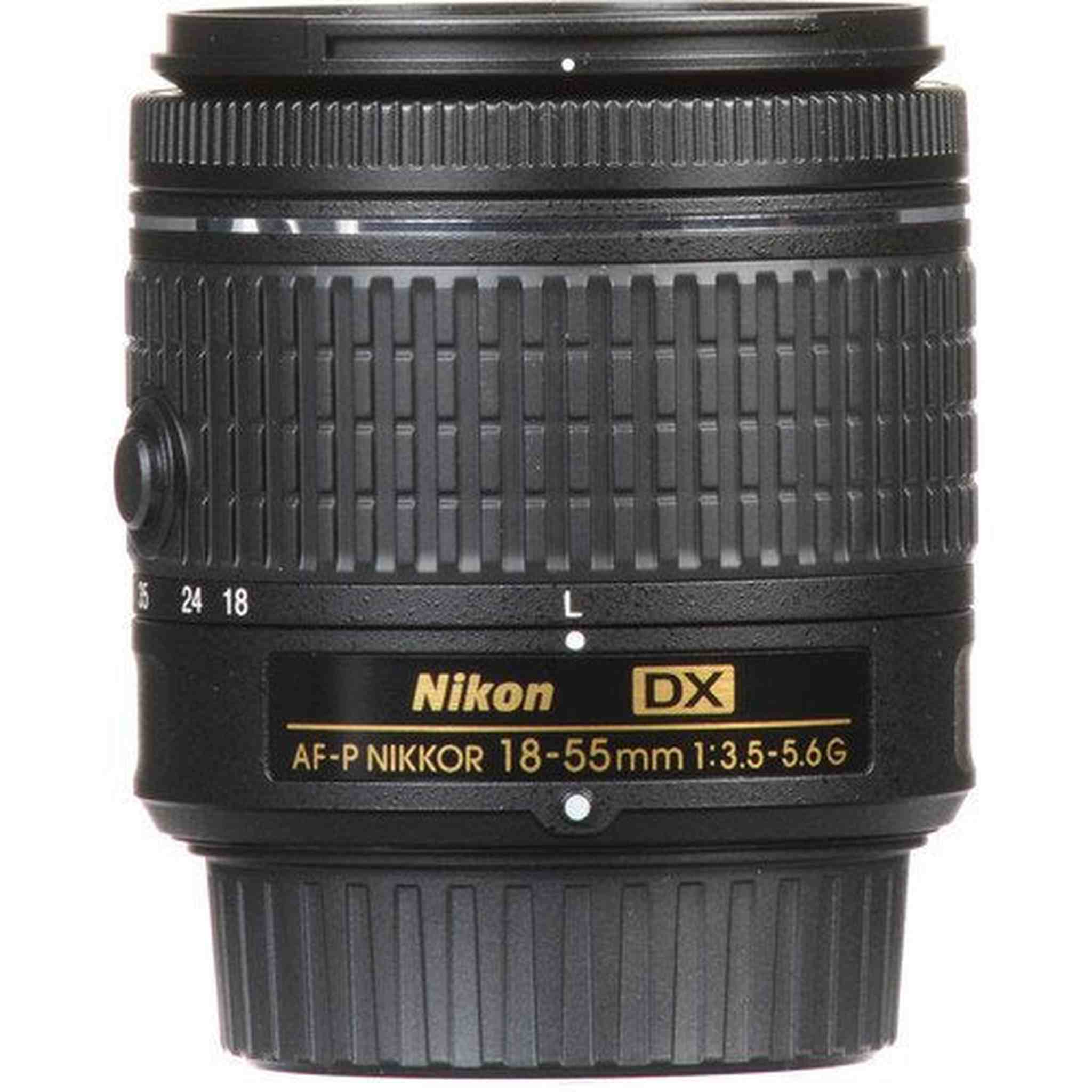 Nikon AF-P DX NIKKOR 18-55mm f/3.5-5.6G Lens for Nikon DSLR Cameras Renewed - Reconditioned eBasket