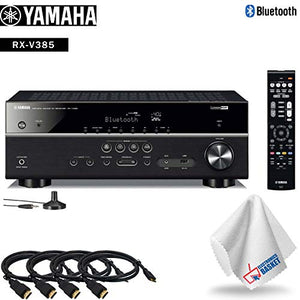 Yamaha 5.1-Channel A/V Receiver Accessory Kit - Includes - 4 x HDMI Cable + More!