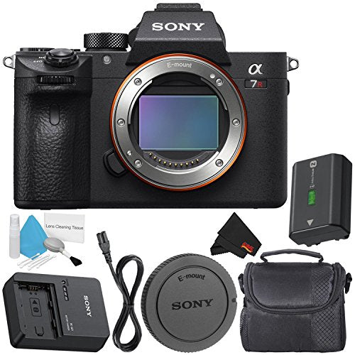 Sony Alpha a7R III 42.4MP Full Frame Mirrorless Interchangeable-Lens Digital Camera Body - Bundle with Carrying Case (In