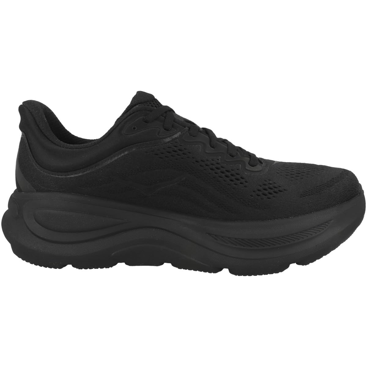 Hoka Men's Bondi 9 Sneaker, Black/Black, 9