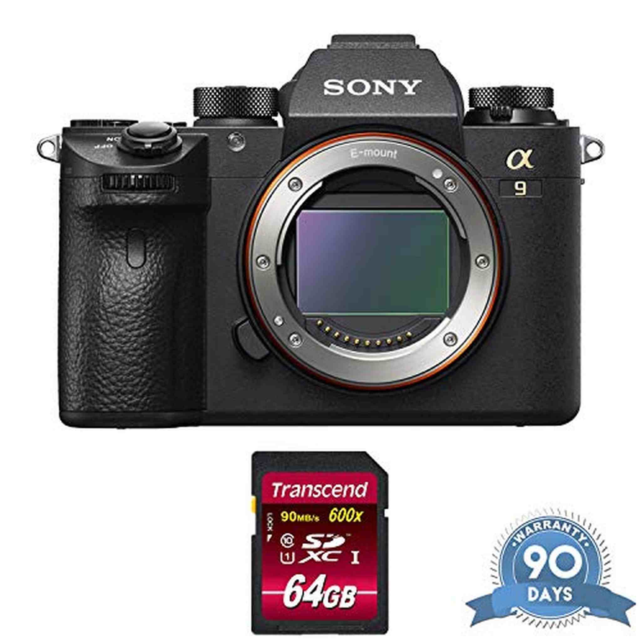 Sony Alpha a9 Mirrorless Digital Camera Body Only with Memory Card - Renewed - Reconditioned Sony