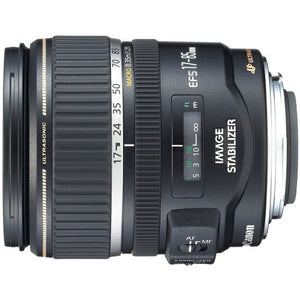 Canon EF-S 17-85mm f/4-5.6 Image Stabilized USM SLR Lens for EOS Digital SLR's - White Box Bulk Packaging