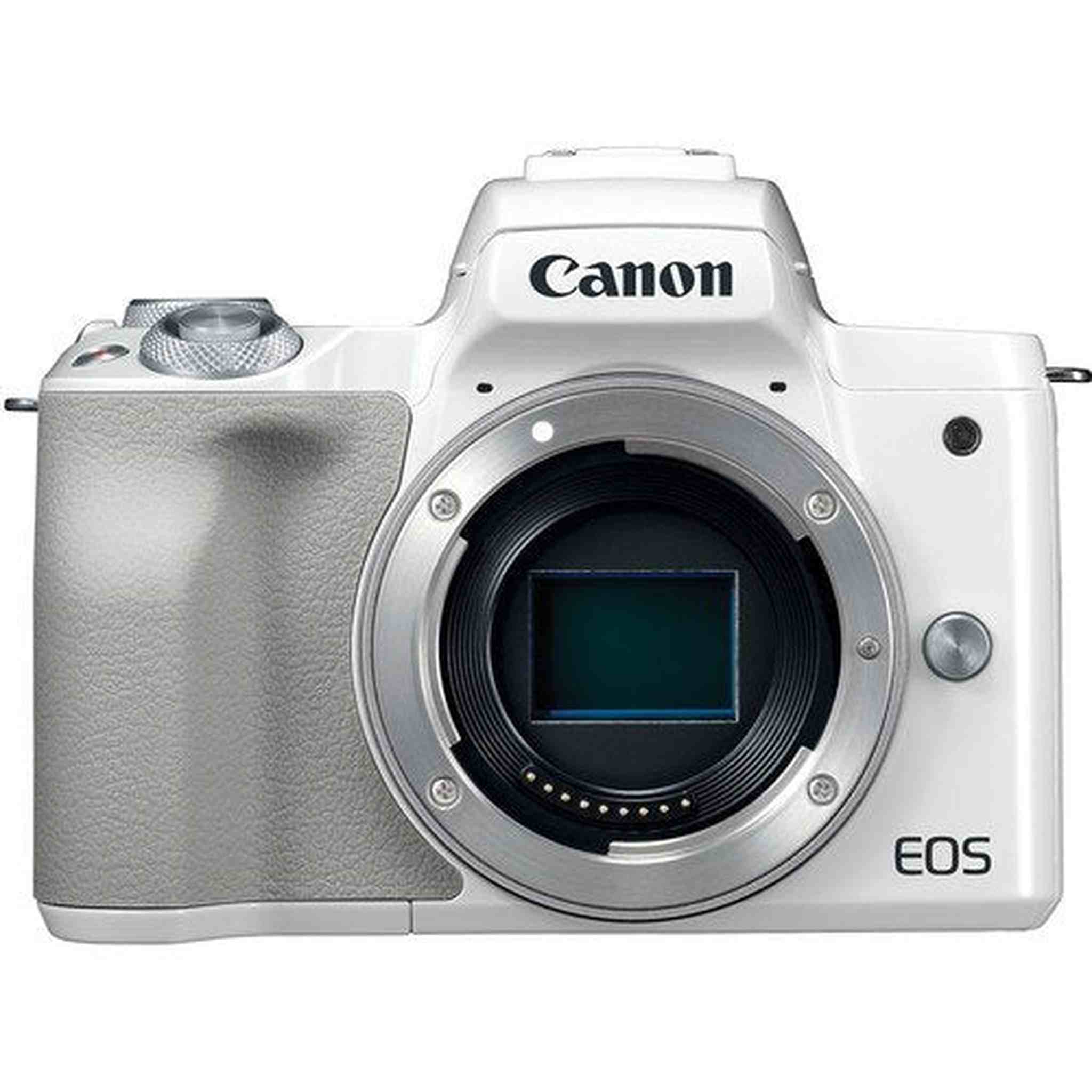Canon EOS M50 Mirrorless Digital Camera - White Kit Box - Used