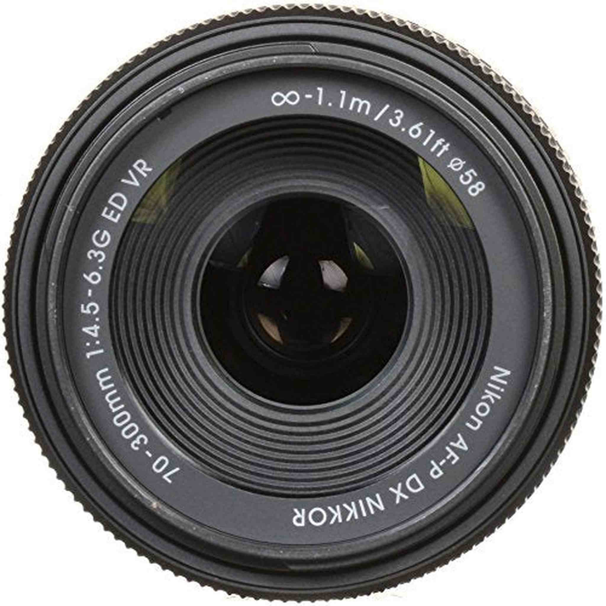 Nikon 70-300mm f/4.5-6.3G VR DX AF-P ED Zoom-NIKKOR Lens - Renewed - Reconditioned Nikon