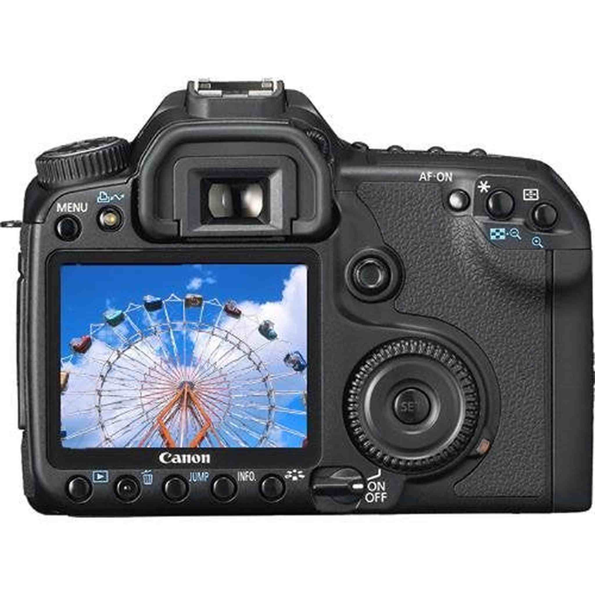 Canon EOS 40D 10.1MP Digital SLR Camera - Black Body Only Speedlite 580EX II - Used Canon