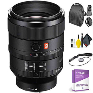Sony FE 100mm f/2.8 STF GM OSS Lens + Deluxe Lens Cleaning Kit Bundle