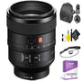 Sony FE 100mm f/2.8 STF GM OSS Lens + Deluxe Lens Cleaning Kit Bundle
