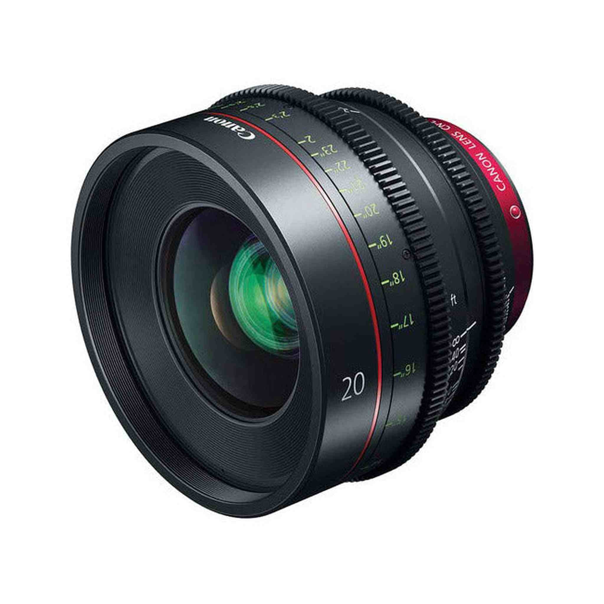 CN-E 20mm T1.5 L F Cinema Prime Lens EF Mount - Used Canon
