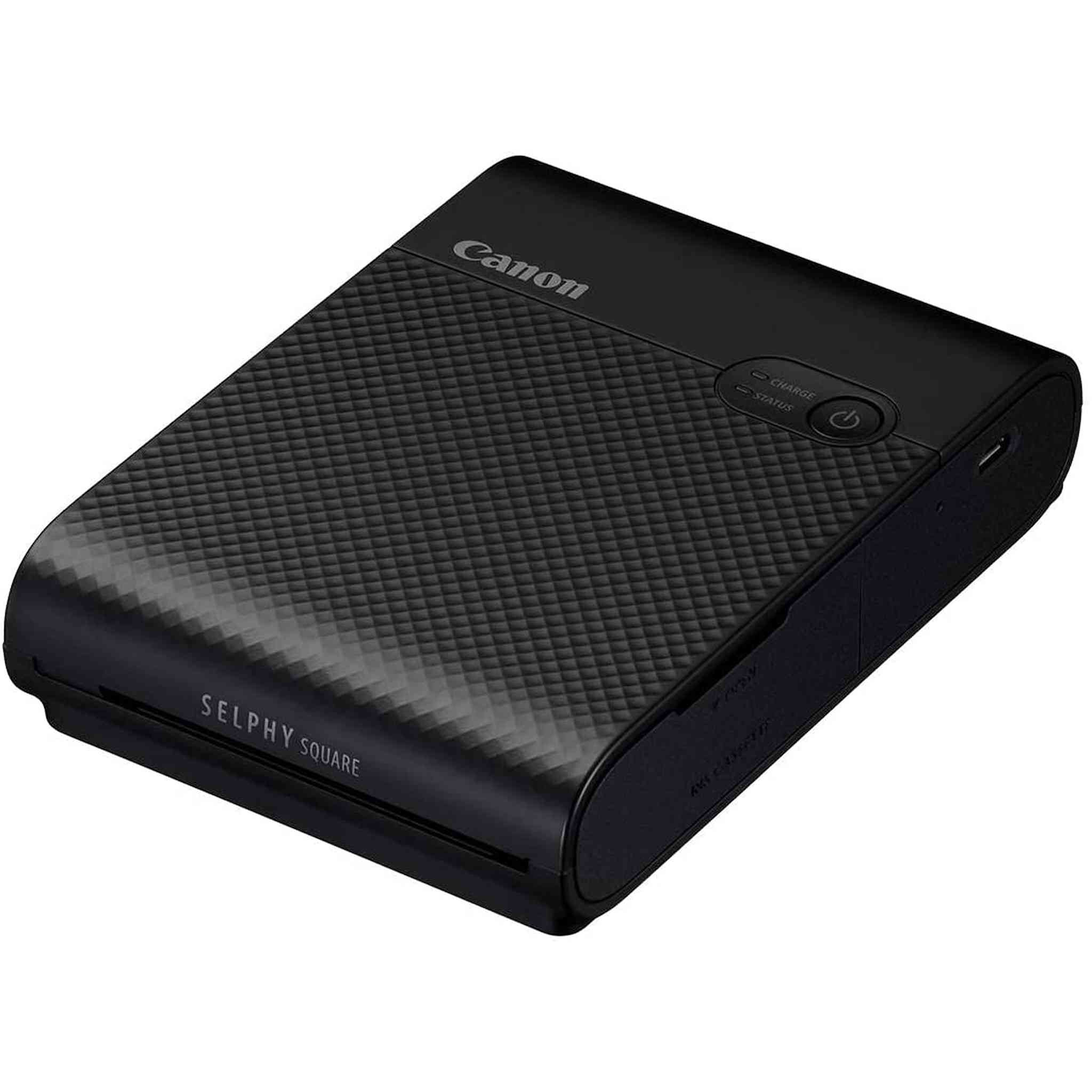 Canon SELPHY Square QX10 Portable Photo Printer with Wi-Fi Connectivity Black - Reconditioned Canon