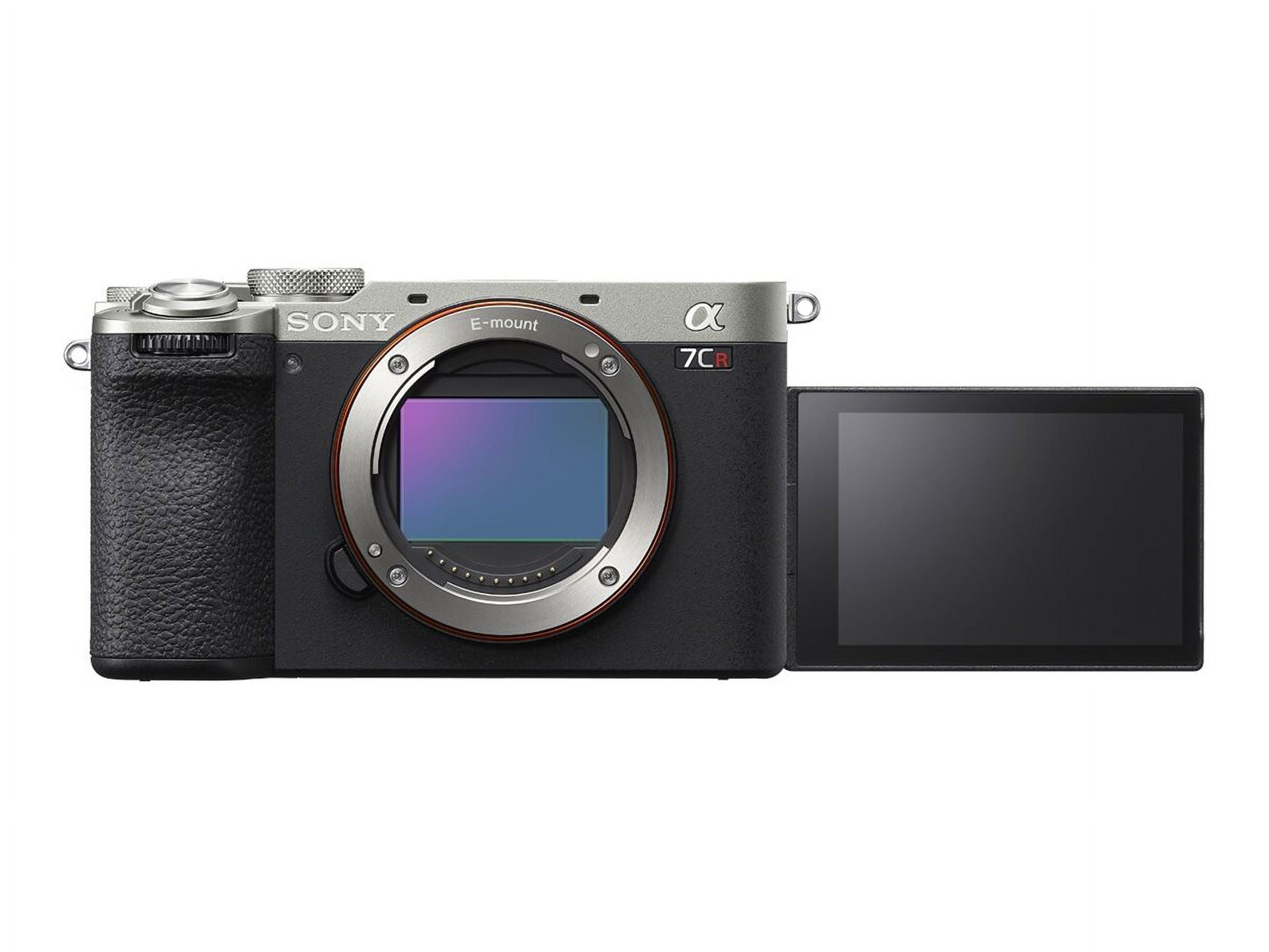 Sony Alpha 7CR Full-Frame Interchangeable Lens Camera Silver