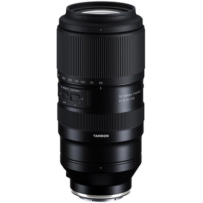 Tamron 50-400mm f/4.5-6.3 Di III VC VXD Lens for Sony Full Frame Mirrorless Cameras