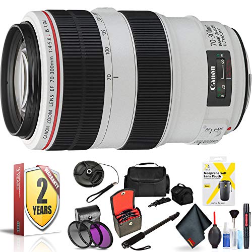 Canon EF 70-300mm F/4-5.6L is USM Lens for Canon 6D, 5D Mark IV, 5D Mark III, 5D Mark II, 6D Mark II, 5Dsr, 5Ds, 1Dx, 1D