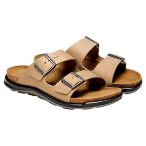 Birkenstock Women's Arizona Crosstown Sandal, Tobacco Brown 1025723, US Footwear Size System, Adult, Women, Numeric, Medium,6