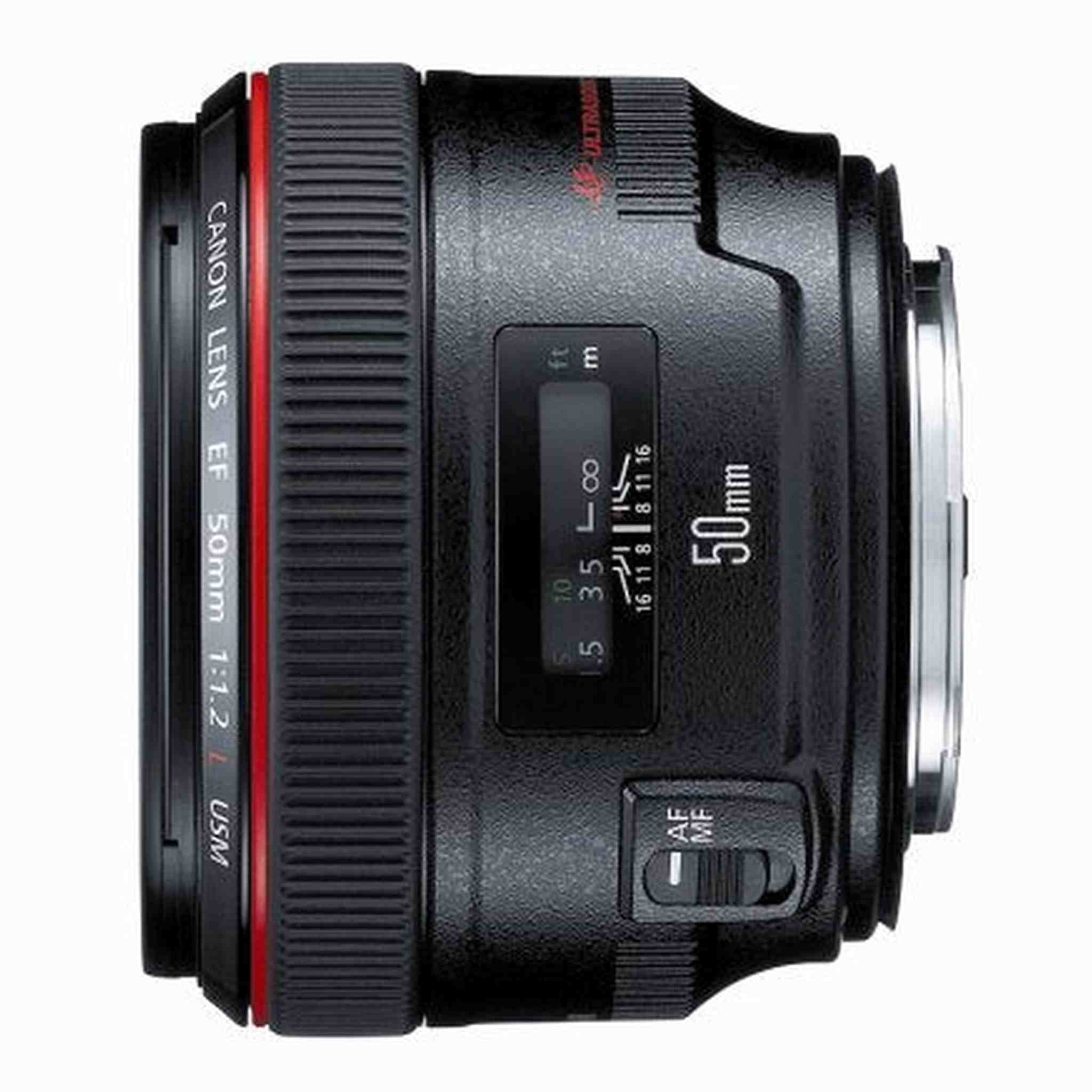 Canon EF 1257B002 50mm f/1.2 L AF USM Lens - Used Canon