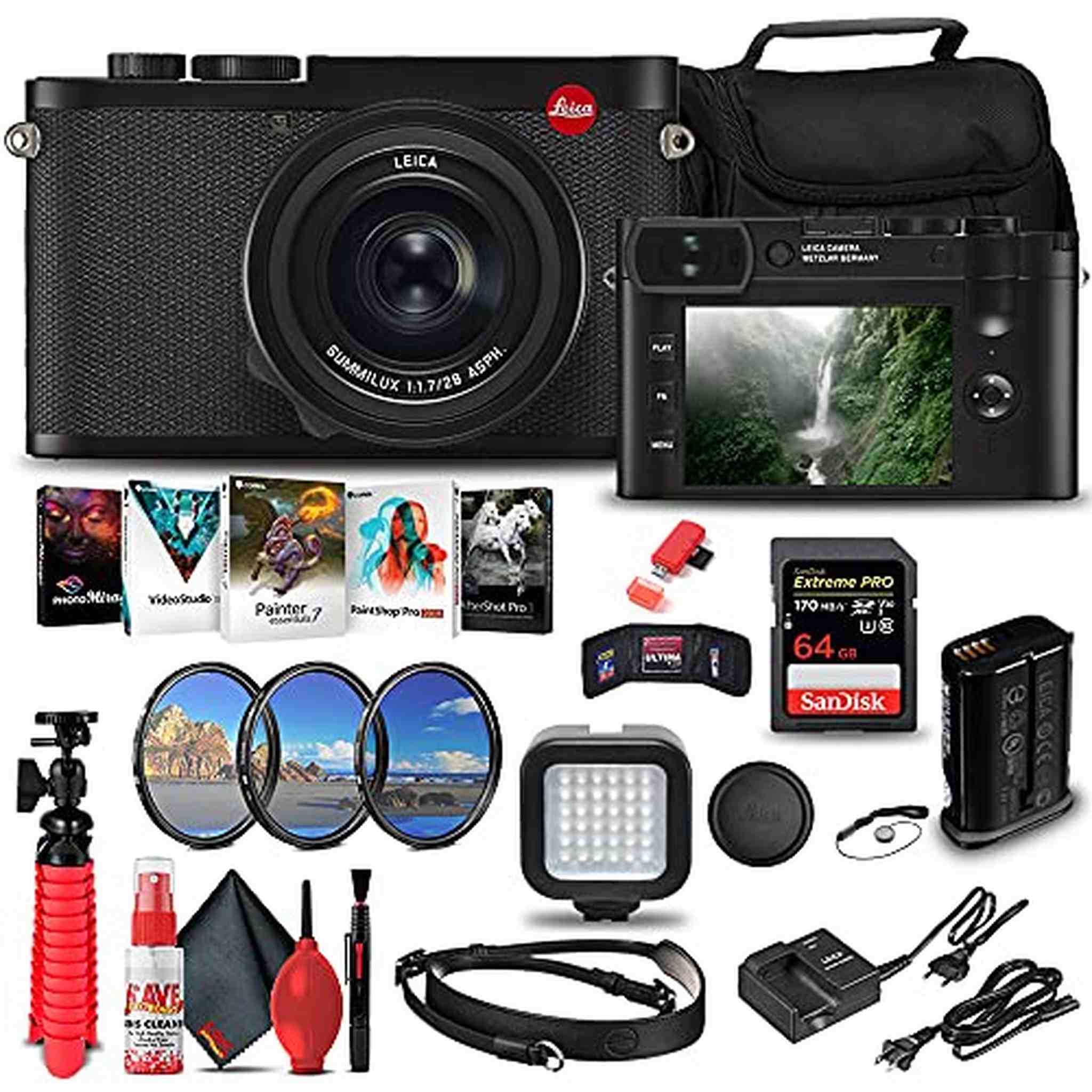 Leica Q2 Digital Camera + 64GB Memory Card Bundle Leica