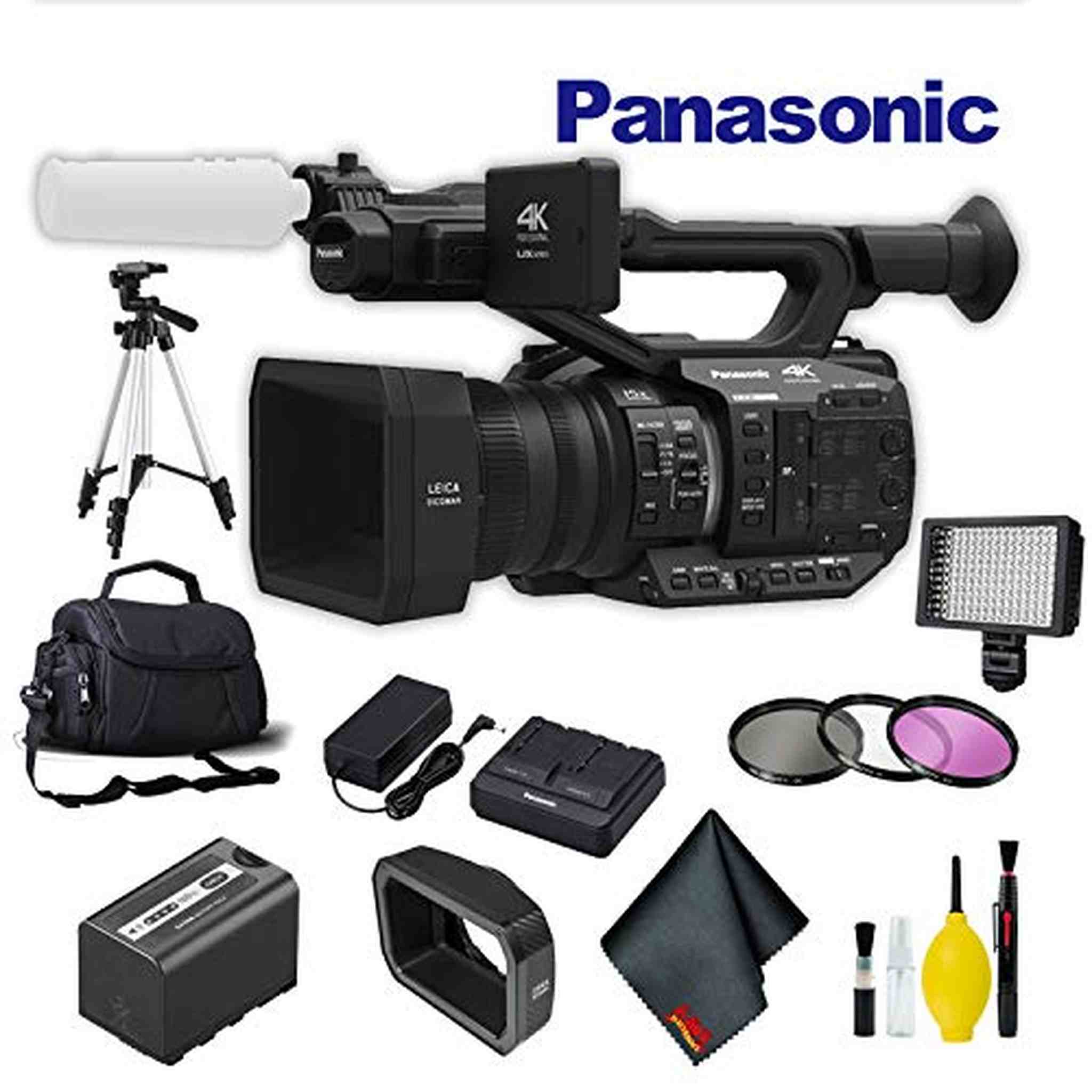 Panasonic AG-UX90 4K/HD Professional Camcorder Plus Bundle