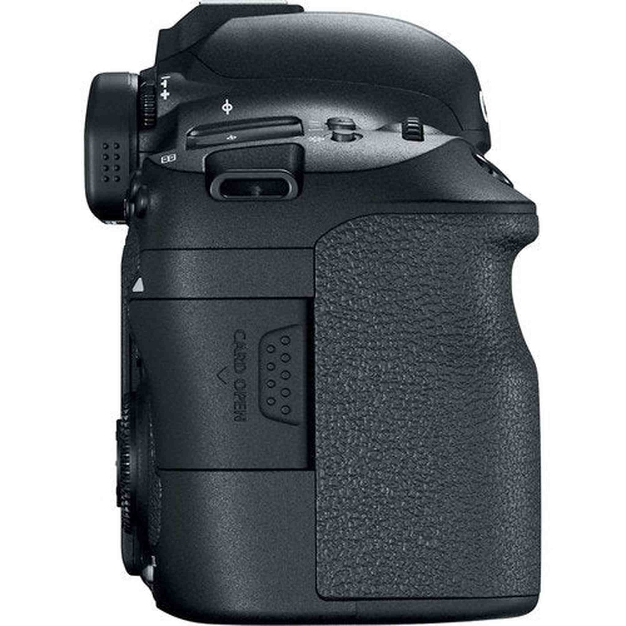 Canon EOS 6D Mark II DSLR Camera International Model 1897C002 W/Bag, Extra Battery, LED Light, Mic, Filters and More - Used Canon