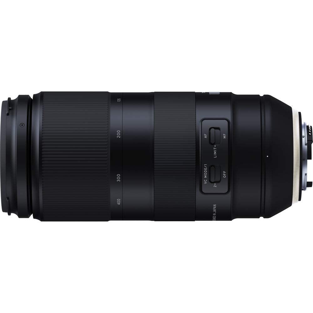 Tamron 100-400mm f/4.5-6.3 Di VC USD Lens for Nikon F for Nikon F Mount + Accessories (International Model with 2 Year W