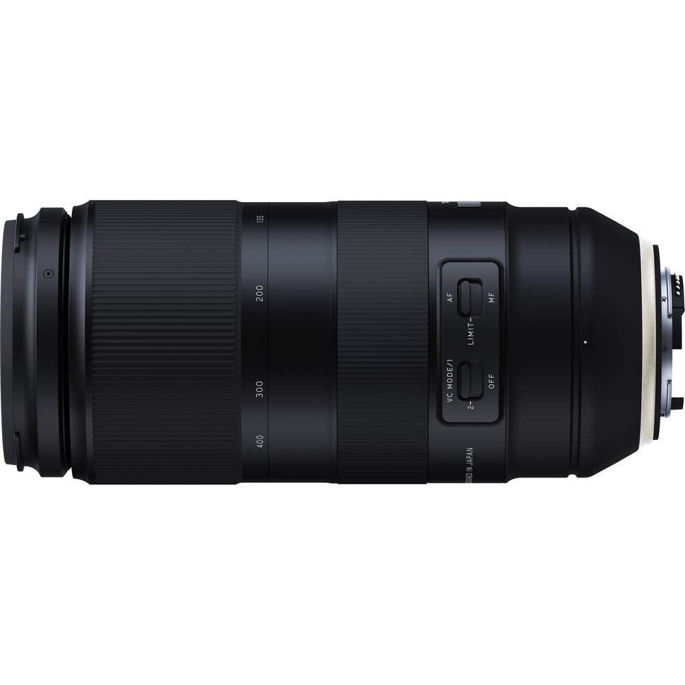 Tamron 100-400mm f/4.5-6.3 Di VC USD Lens for Nikon F for Nikon F Mount + Accessories International Model with 2 Year W