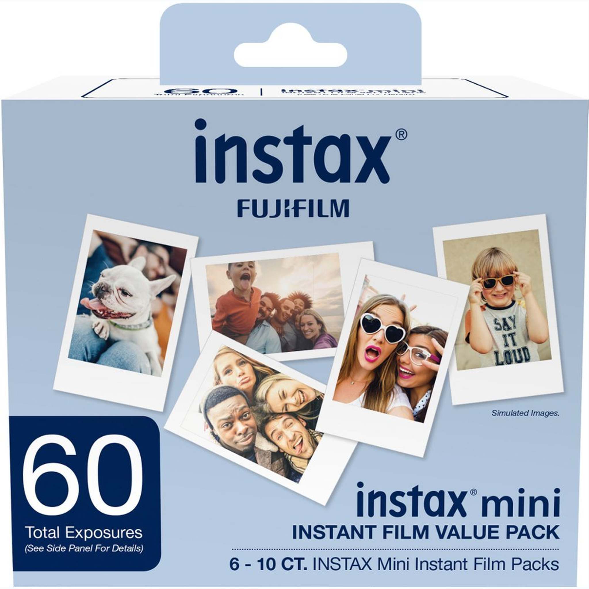 Fujifilm Instax Mini Instant Film Value Pack Kit - (60 Total Pictures)