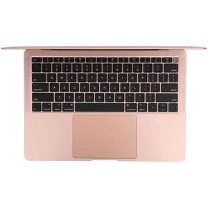 13 Inch MacBook Air w/ Retina Display 256GB SSD Late 2018, Gold MREF2LL/A Laptop Computer Best Value Bundle Includes Wireless Mouse, USB Flash Drive, and Cleaning Kit