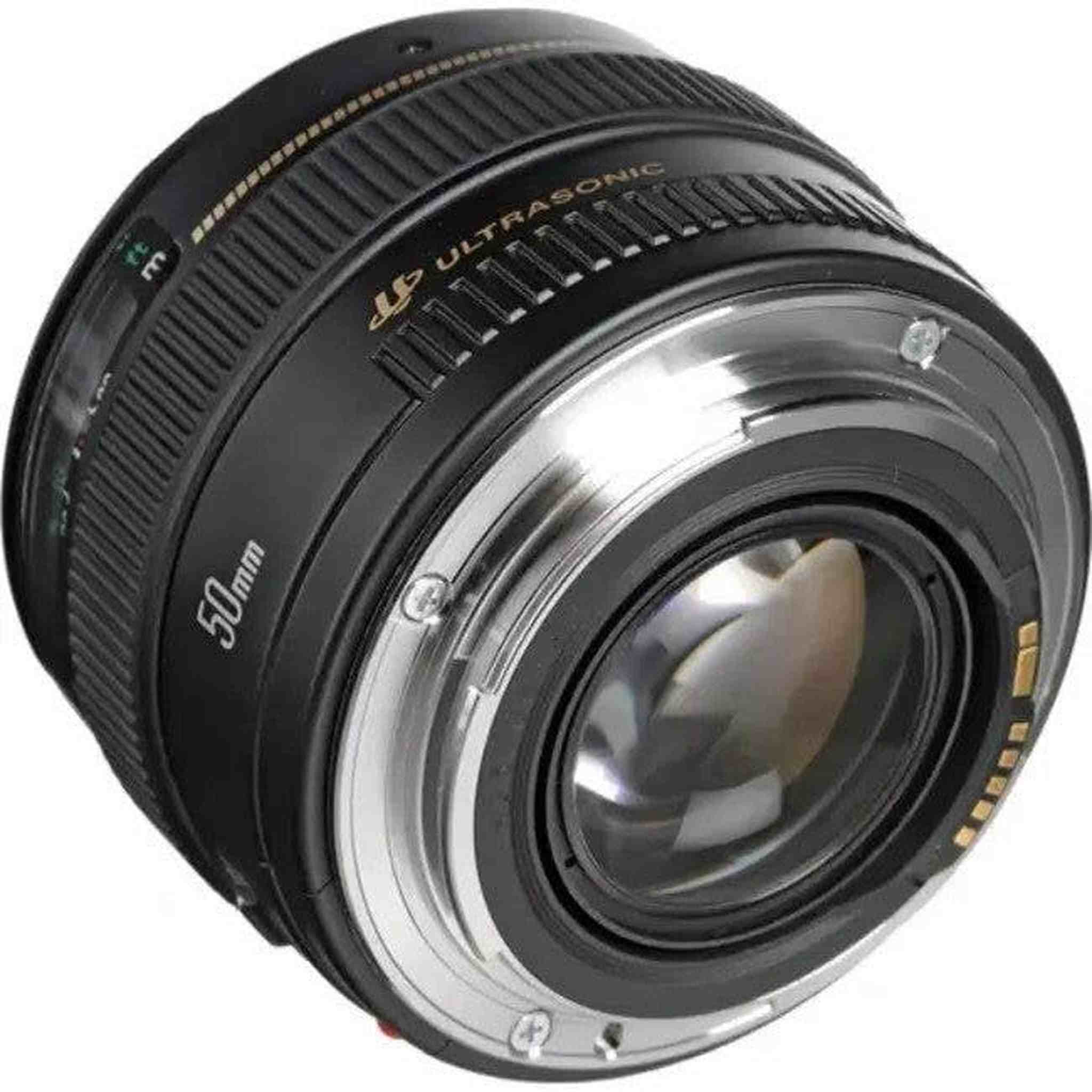 Canon EF 50mm f/1.4 USM Standard and Medium Telephoto Lens for Canon SLR Cameras, Fixed
