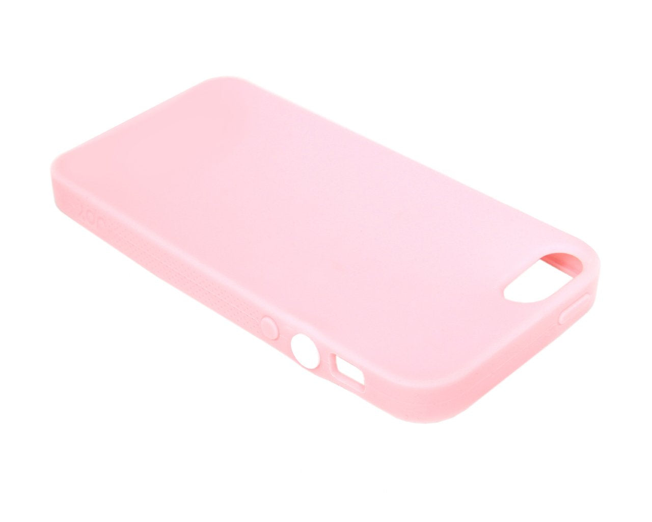 The Joy Factory Jugar Soft Silicone Case with Metal Frame for iPhone5/5S, CSD103 (Soft Pink)