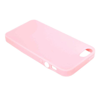 The Joy Factory Jugar Soft Silicone Case with Metal Frame for iPhone5/5S, CSD103 Soft Pink