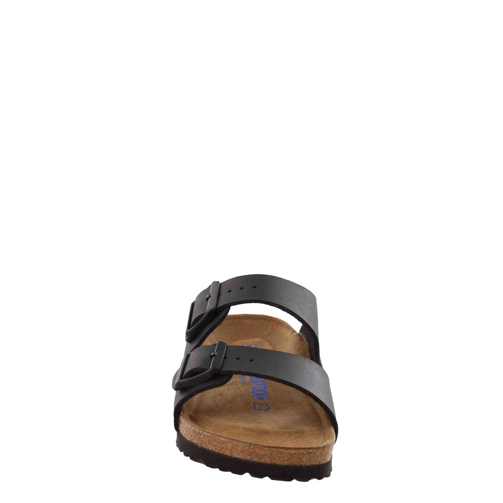 Birkenstock Women's Arizona Soft Footbed, Black Birko-Flor¿, 37 N EU