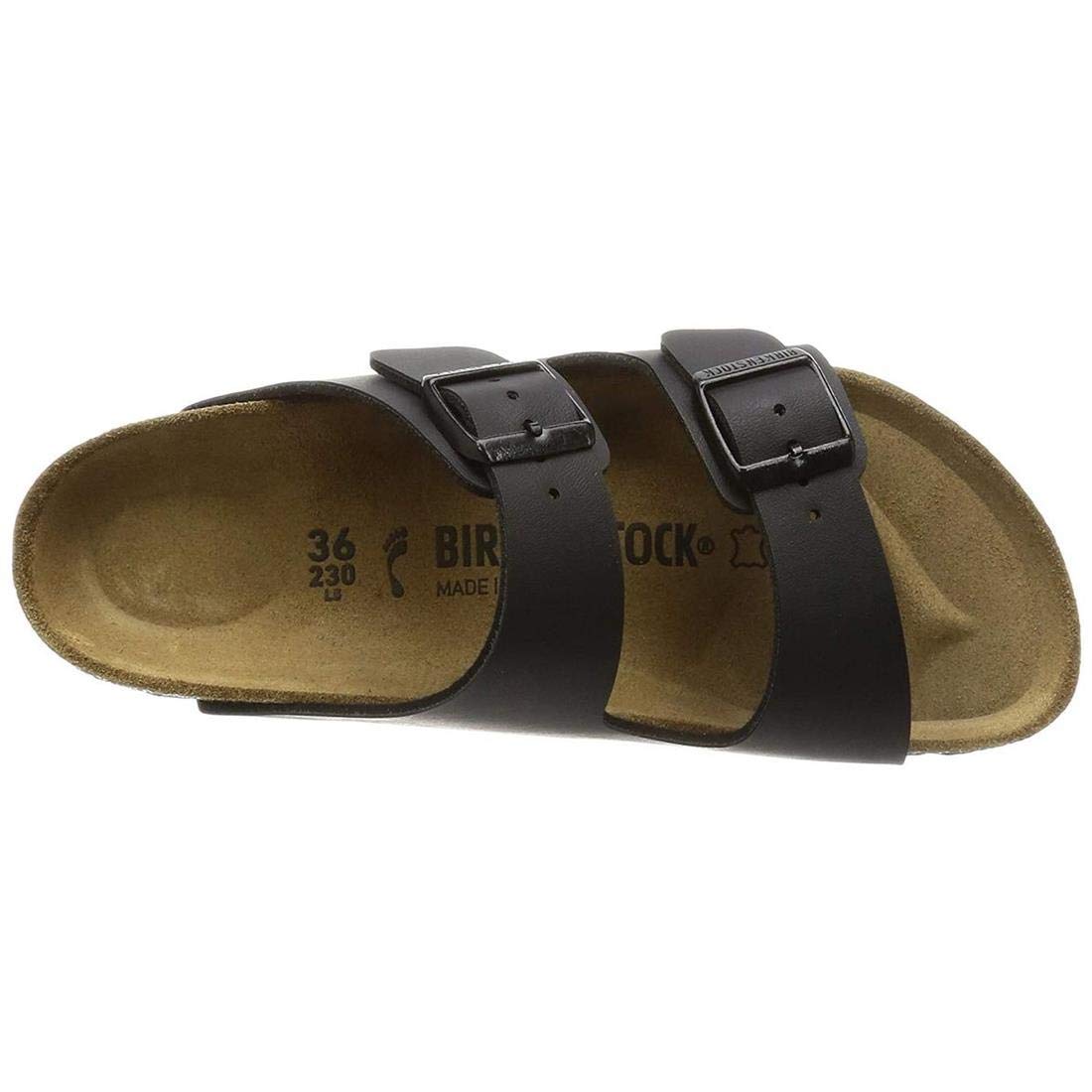Birkenstock Women's Arizona Sandals Black in Size US 9-9.5 Narrow
